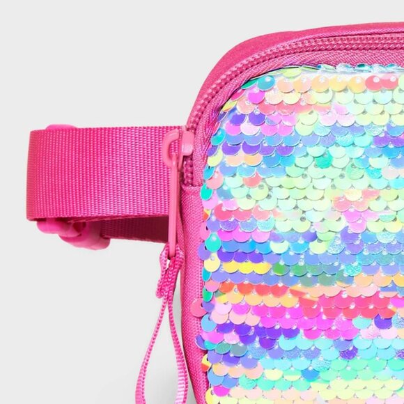 NEW Girls' Fanny Pack with Flip Sequin - Cat & Jack™ - Picture 5 of 9